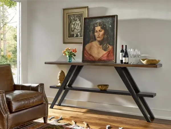 Universal Curated Chandler Mango Pango Console Table