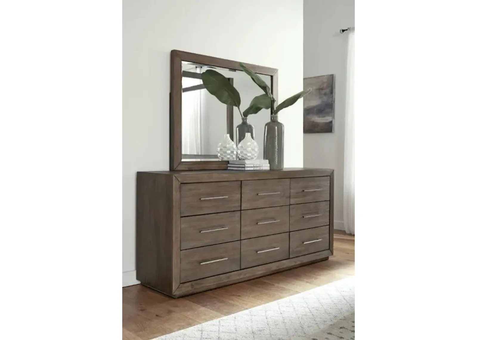 Modus Melbourne Dark Pine Dresser Mirror