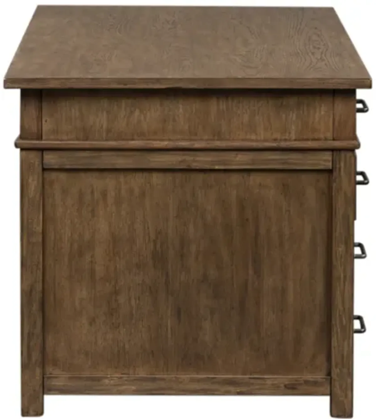 Liberty Furniture Sonoma Road Weather Beaten Bark Desk/Credenza