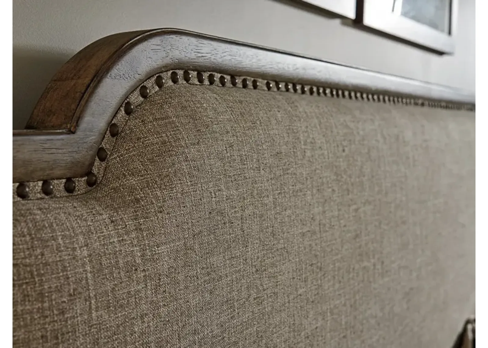 Tommy Bahama Home by Lexington Cypress Point Stone Harbour Upholstered King Headboard