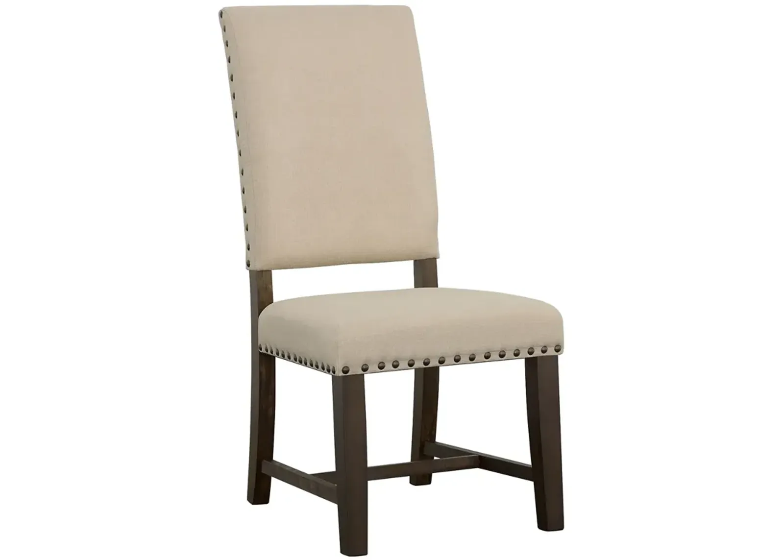 Coaster Twain Upholstered Dining Side Chair Beige