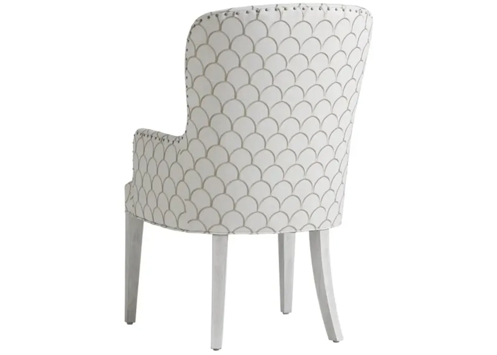 Baxter Upholstered Armchair - Oyster Bay