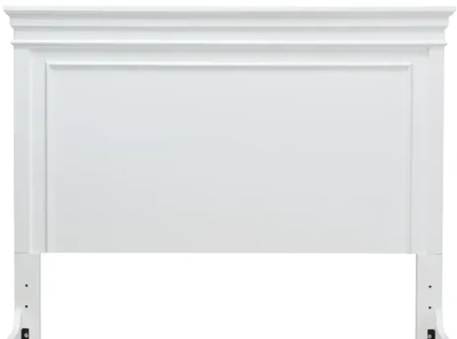 Legacy Classic Canterbury White Panel Headboard Full White Finish