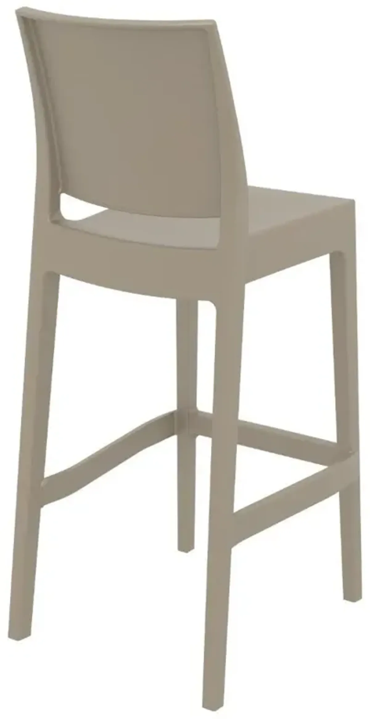 Compamia Maya Resin Bar Stool Taupe