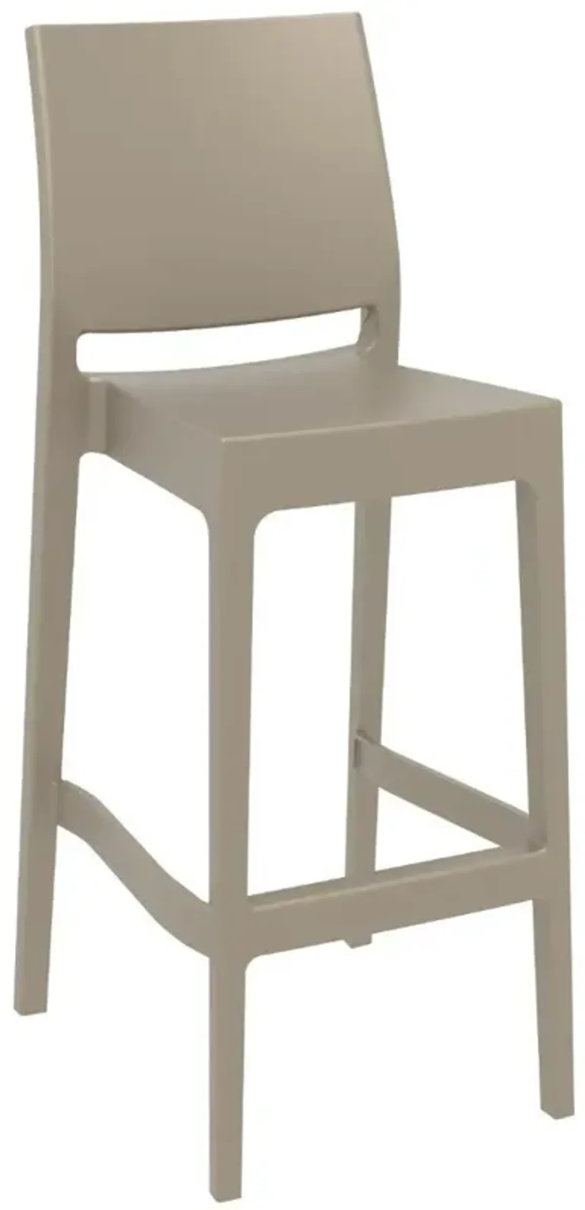 Compamia Maya Resin Bar Stool Taupe