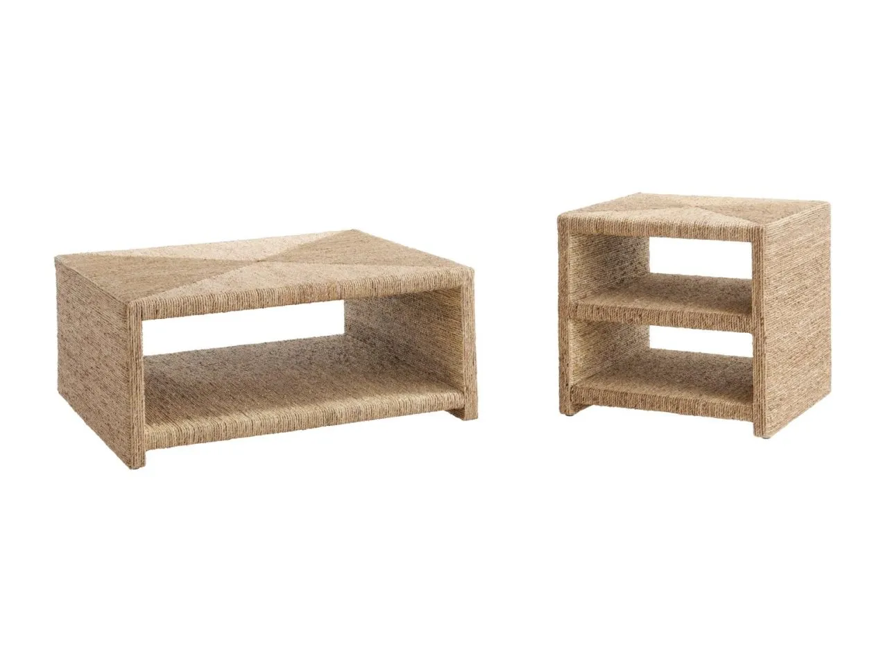 SWEETGRASS NATURAL RECTANGULAR COFFEE TABLE