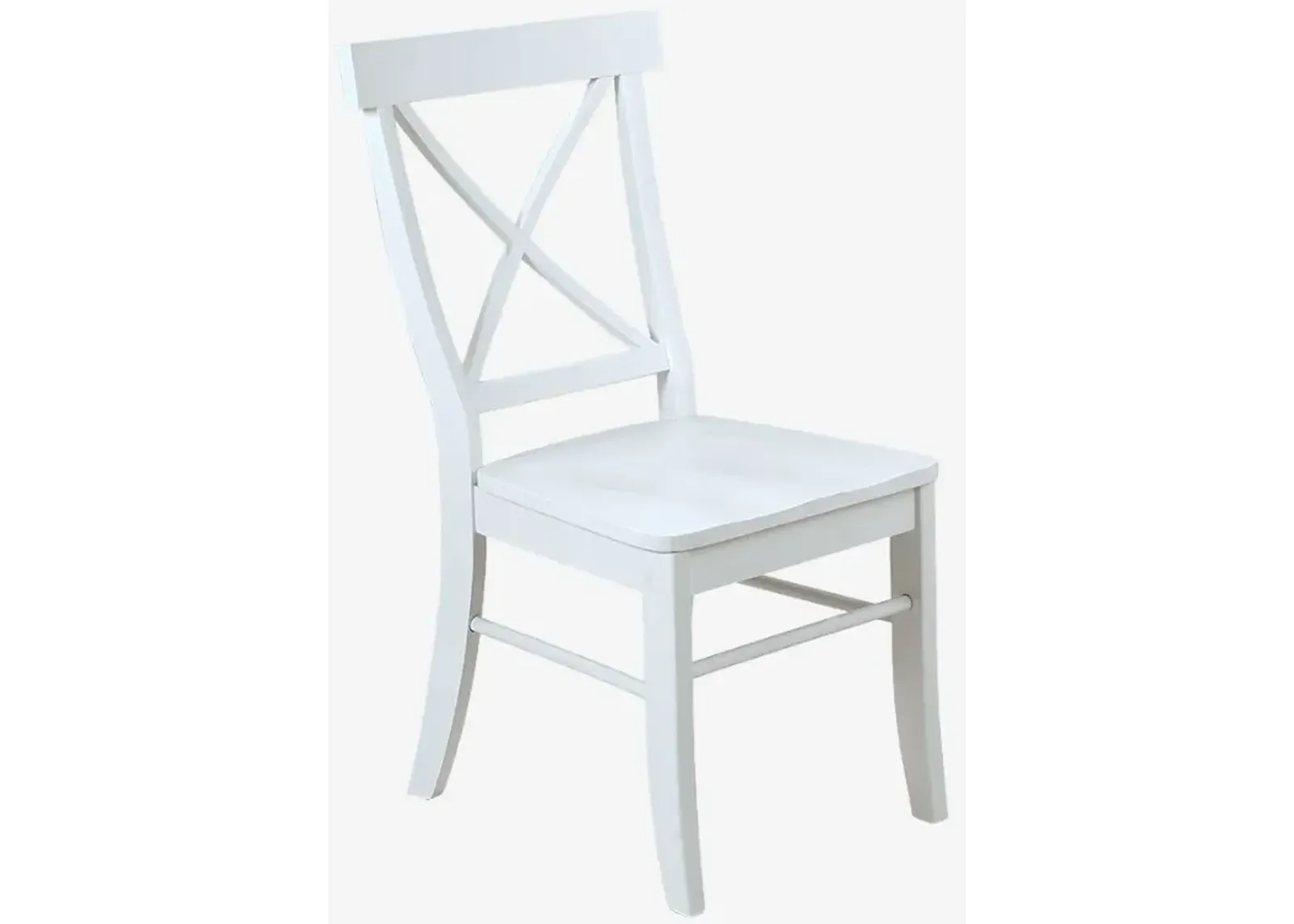 Madison Avenue Coastal Views White Dining Side Chair