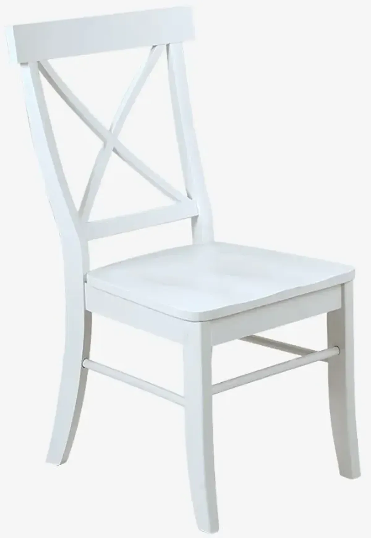 Madison Avenue Coastal Views White Dining Side Chair