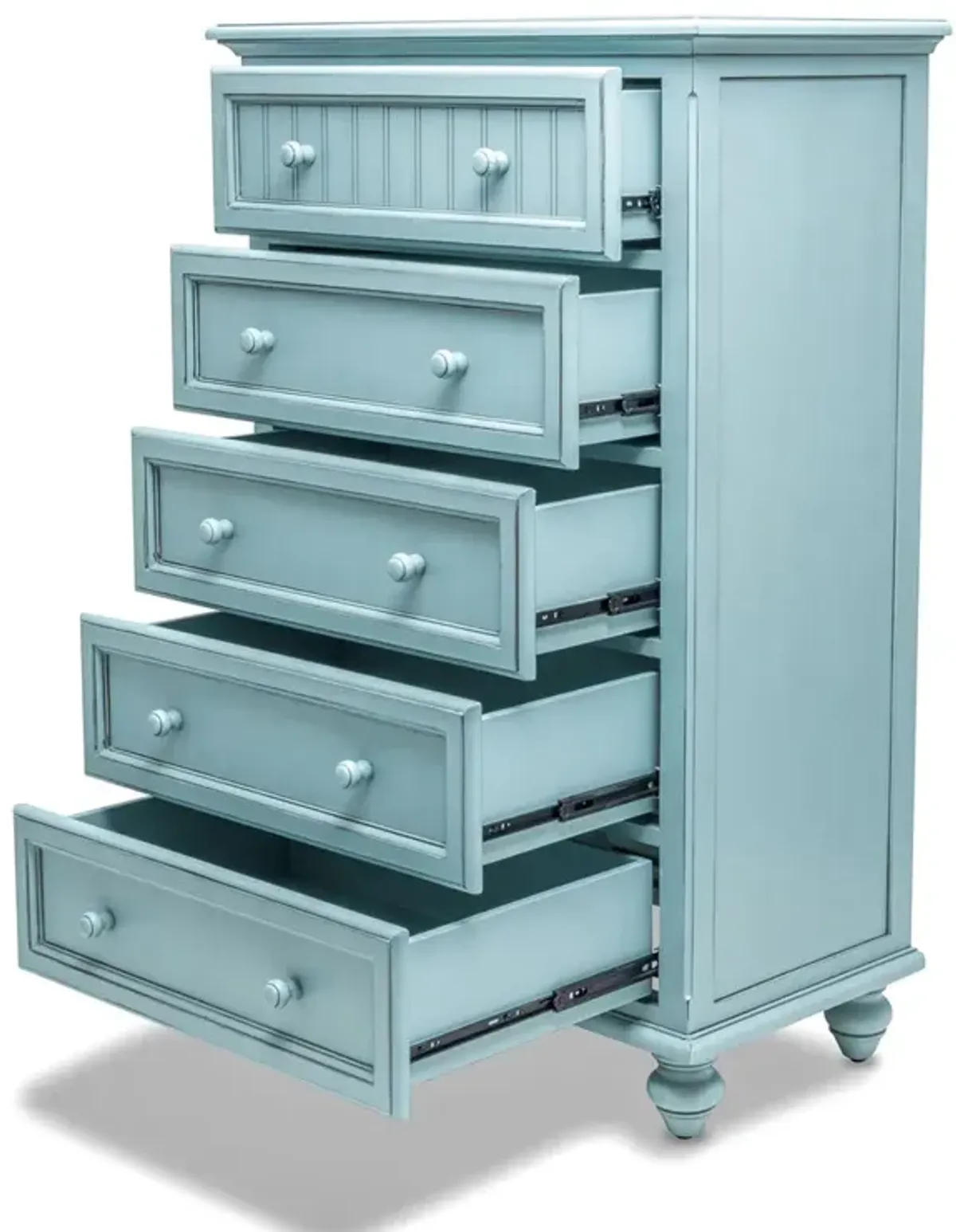 Seawinds Monaco 5-Drawer Bleu Finish Chest