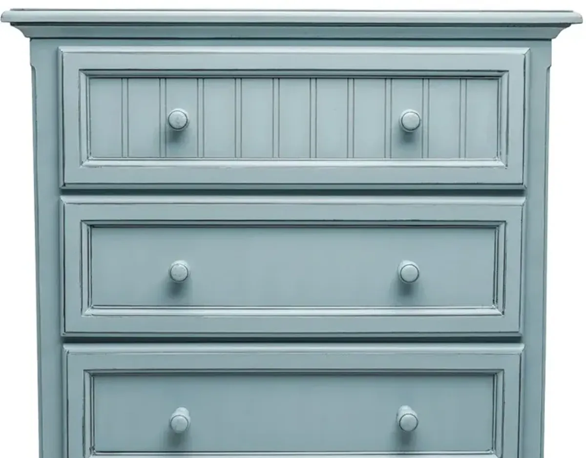 Seawinds Monaco 5-Drawer Bleu Finish Chest