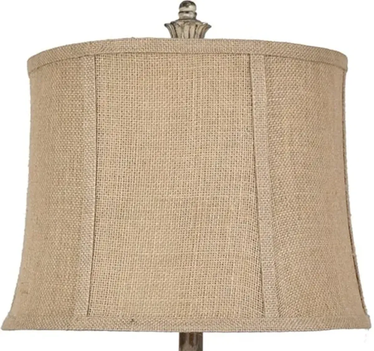 Crestview Cameron Beige/Black Table Lamp