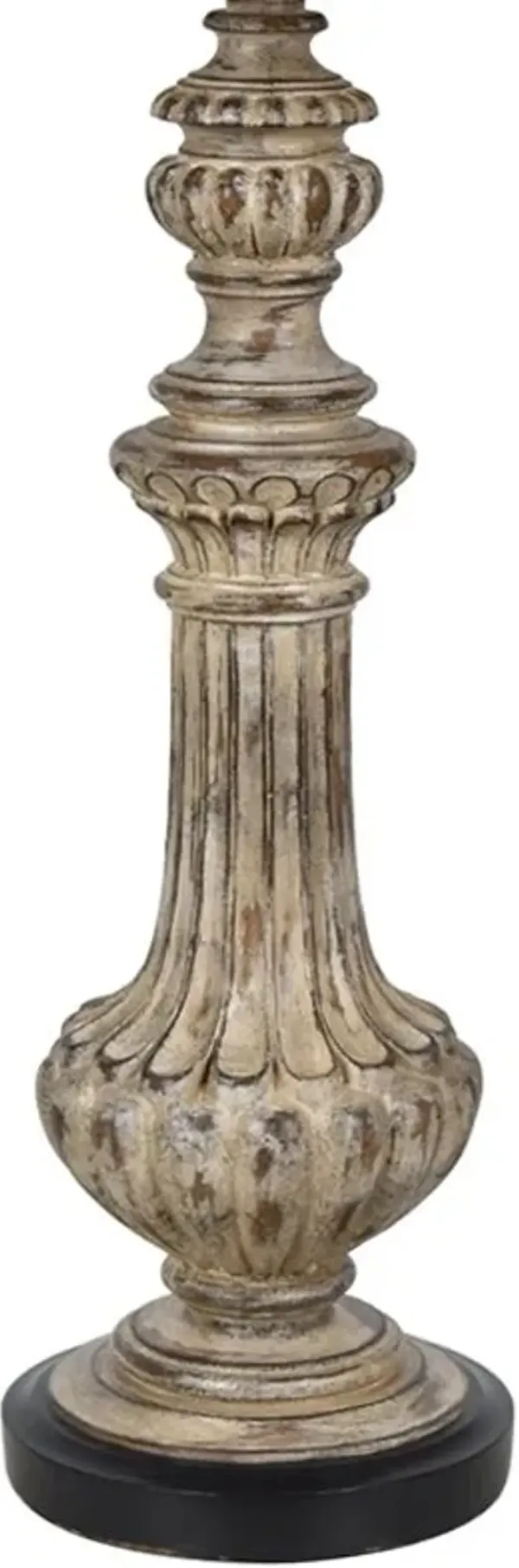 Crestview Cameron Beige/Black Table Lamp