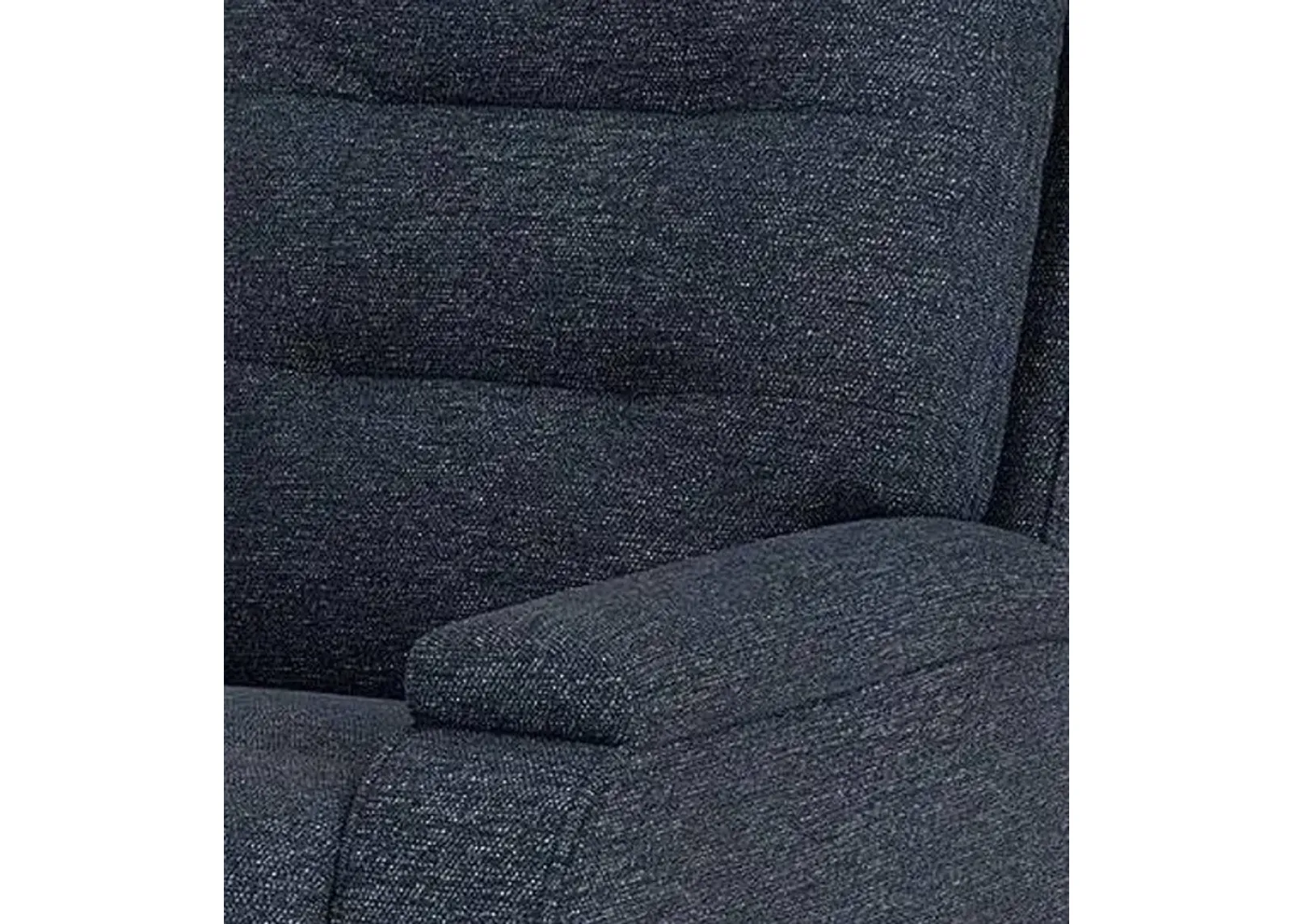 Flexsteel Kerrie Blue Navy Rocking Manual Recliner