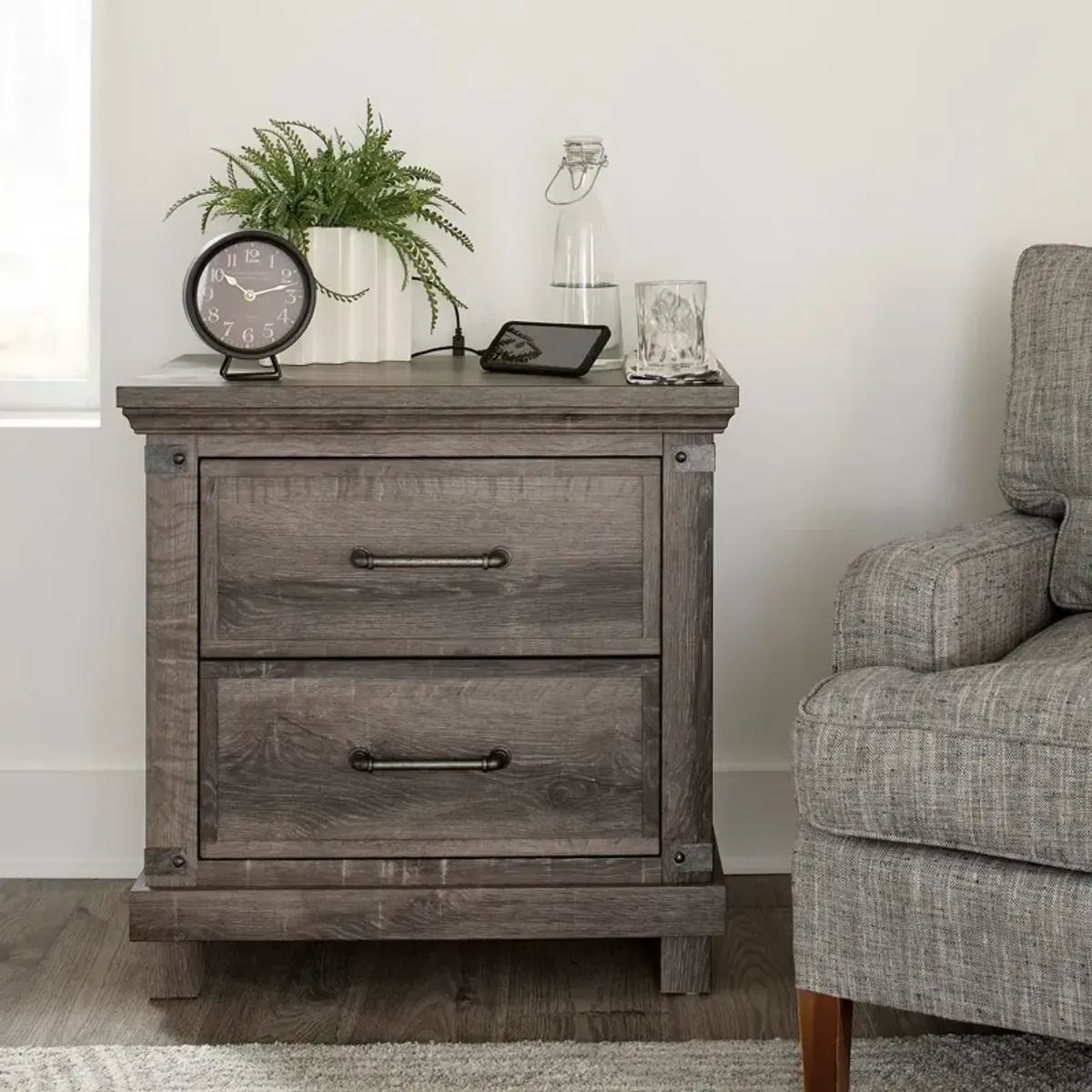 Liberty Furniture Lakeside Haven Brownstone Nightstand