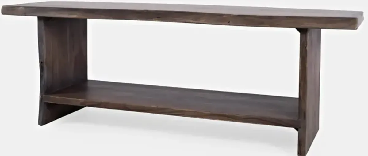 Jofran Cooper Storage Bench Slate