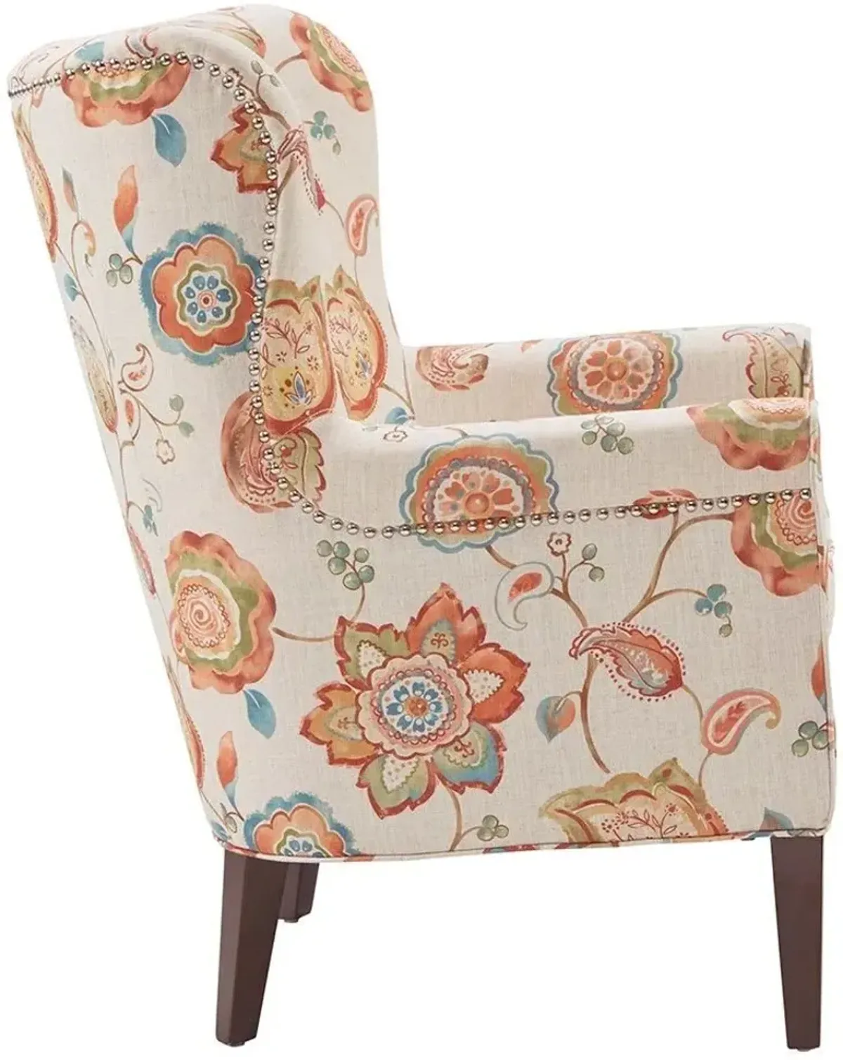 Olliix Madison Park Cream Colette Accent Chair