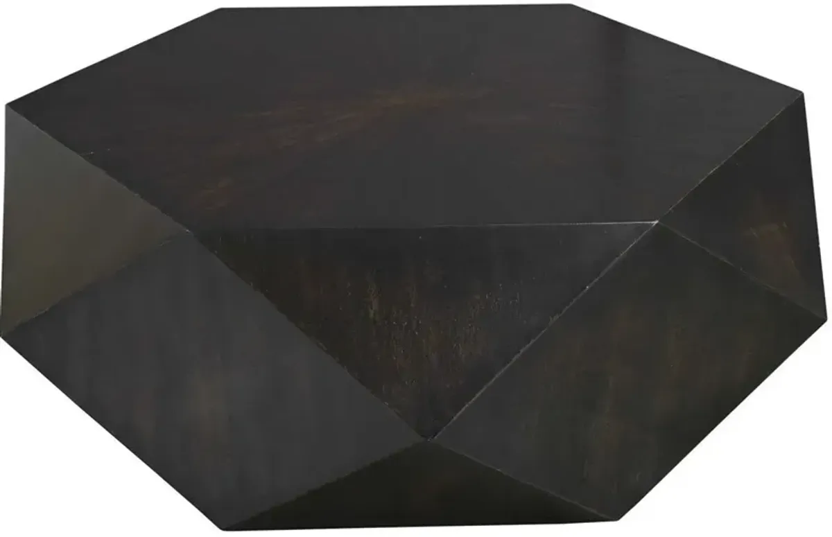 Uttermost Volker Small Black Coffee Table