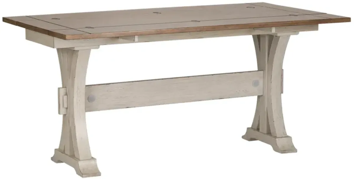 Liberty Furniture Farmhouse Reimagined Flip Lid Sofa Table