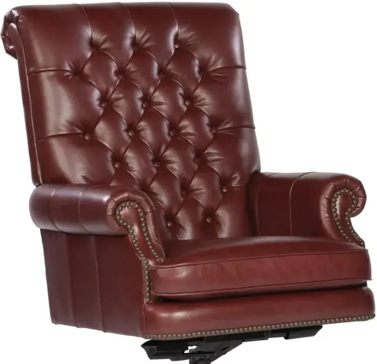 Hekman Red Executive Office Chair