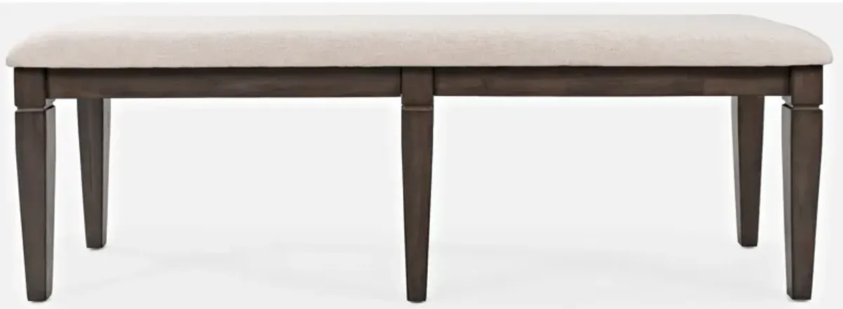 Jofran Lincoln Square Dark Espresso Dining Bench