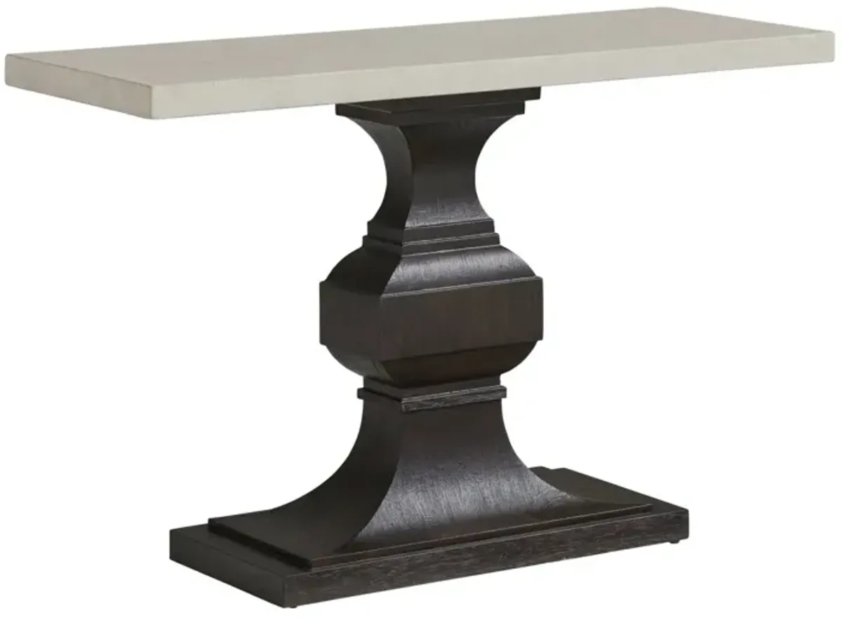 Barclay Butera by Lexington Malibu Tivoli 54 Inch Contemporary Wood Espresso Console Accent Table