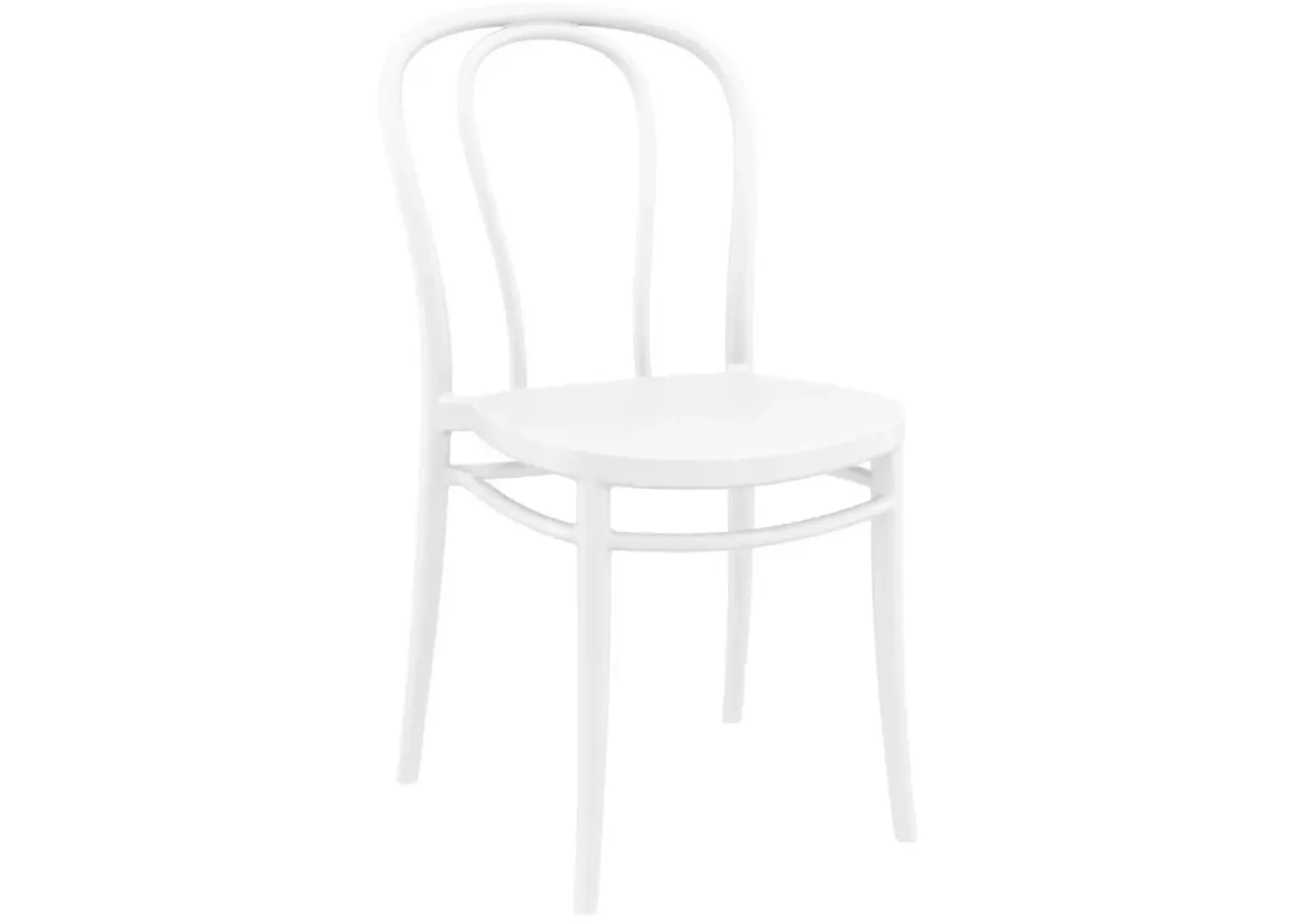 Compamia Victor Patio Dining Set with 4 Chairs White