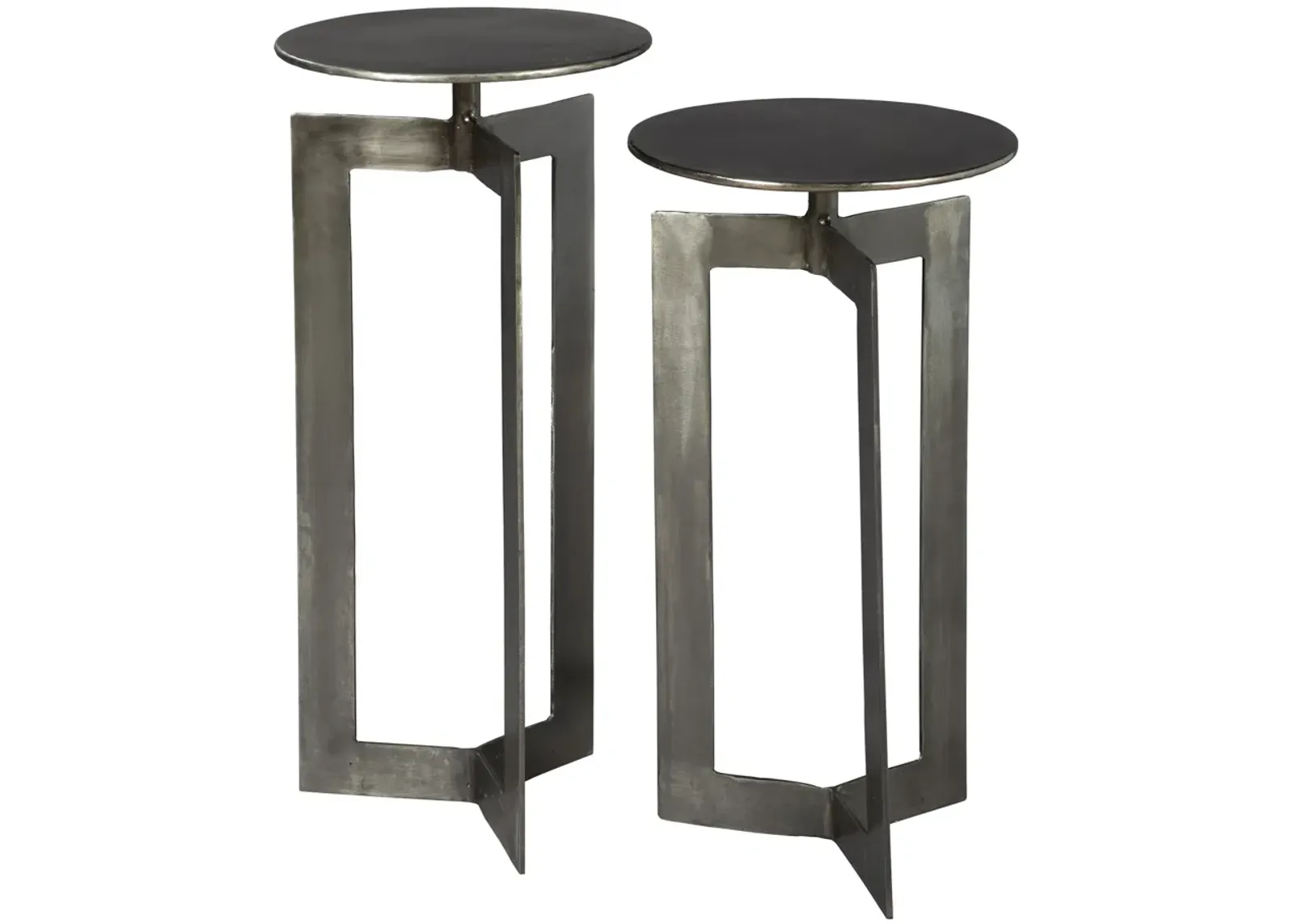 Hekman Twin Iron Tables