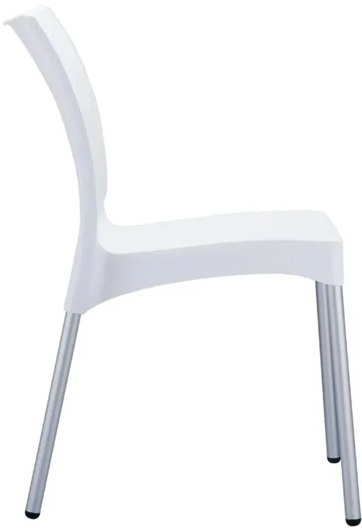 Compamia Vita Resin Outdoor Dining Chair White