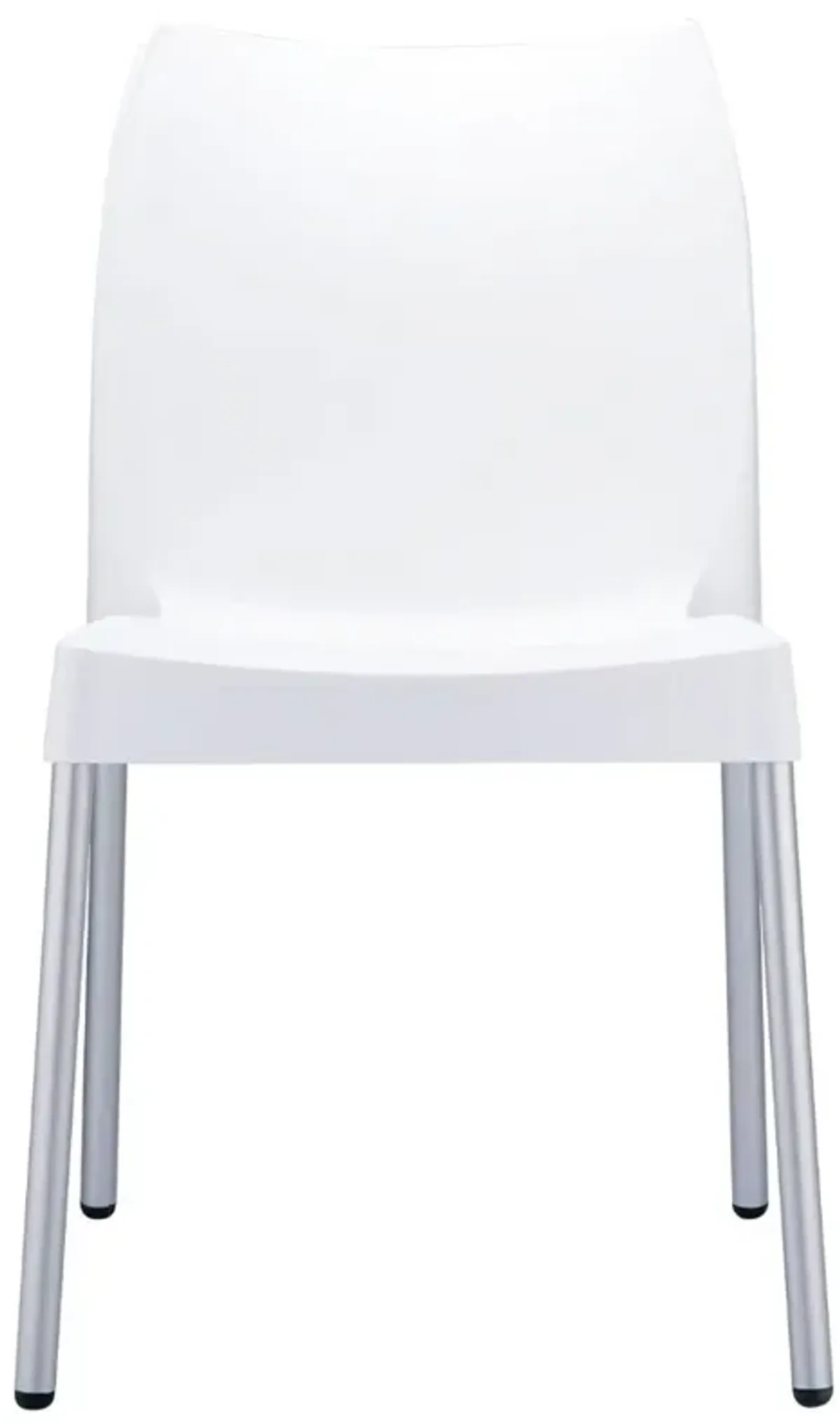 Compamia Vita Resin Outdoor Dining Chair White