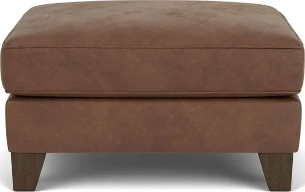 SULLIVAN BROWN SILT OTTOMAN