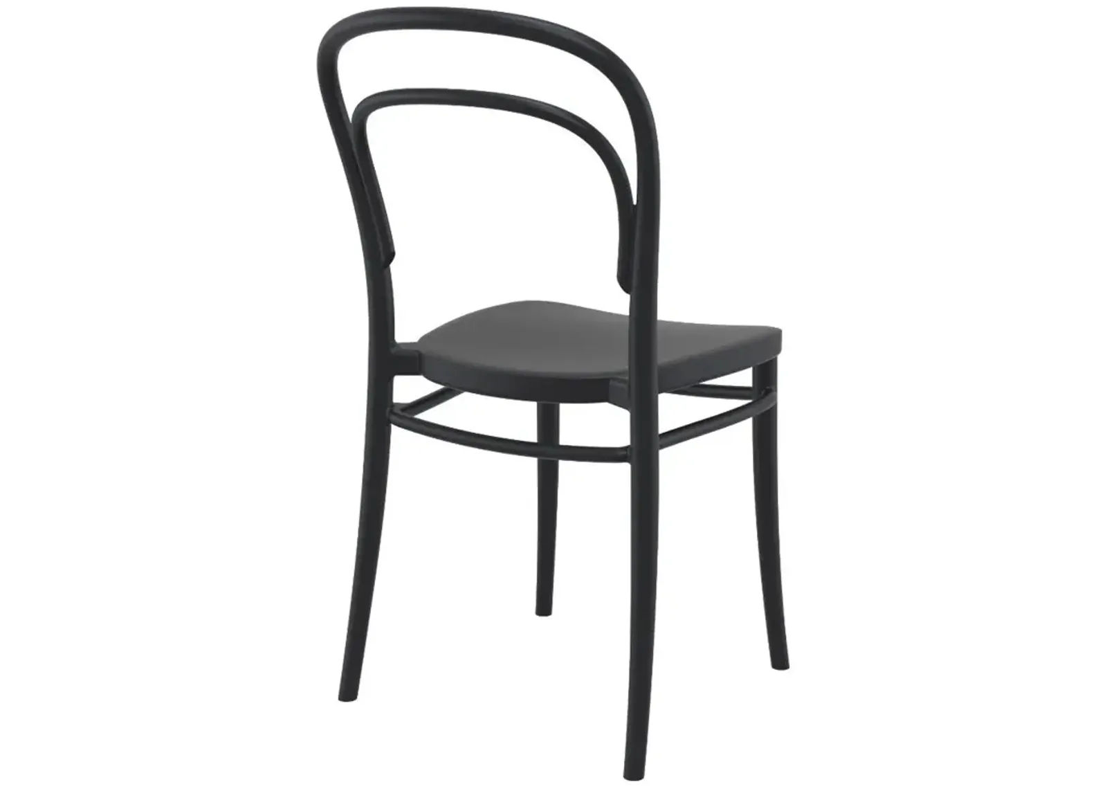 Compamia Marie Resin Outdoor Patio Chair Black