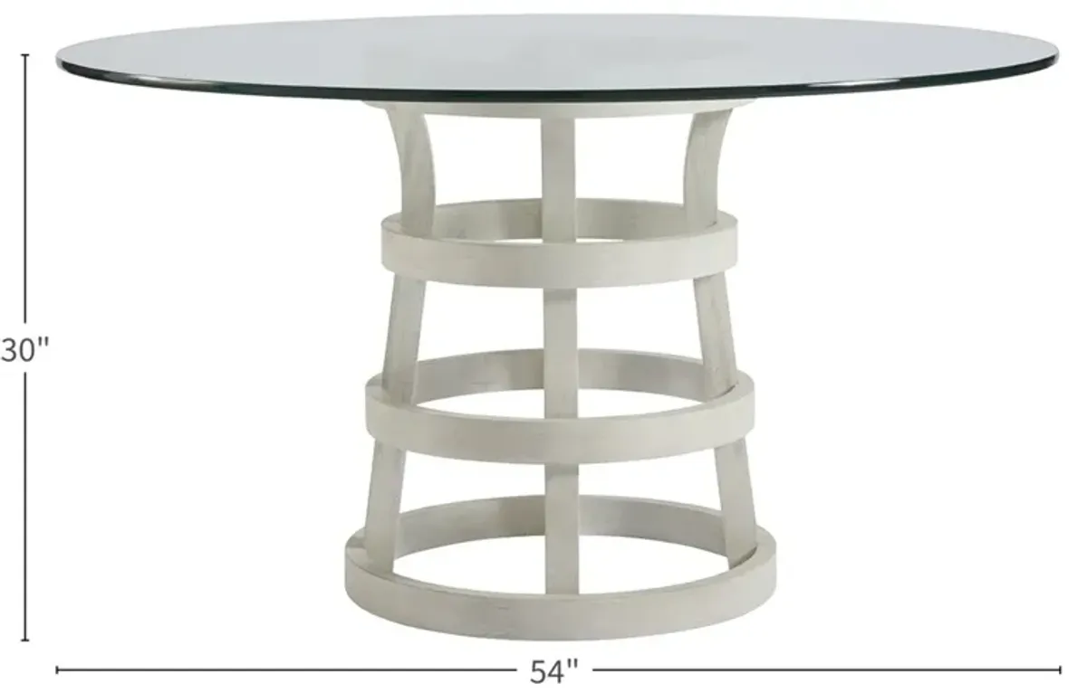 ESCAPE COASTAL LIVING HOME SANDBAR 54 INCH DINING TABLE