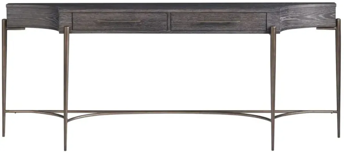 Universal Curated Oslo Onyx Console Table