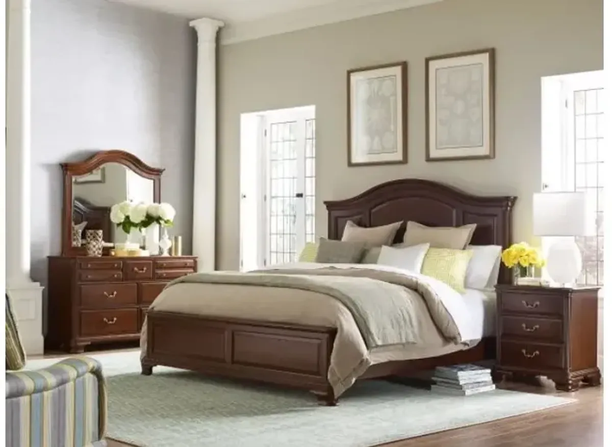 Kincaid Queen Arched Panel Complete Bed