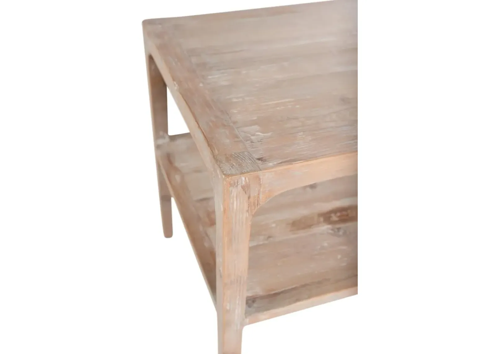 Nest Home Natural Grey Morgan Corner Table