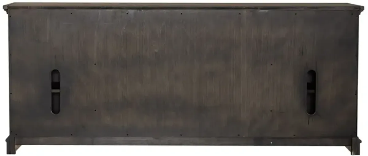 Liberty Furniture Ocean Isle Slate/Weathered Pine 72 Inch Entertainment TV Stand