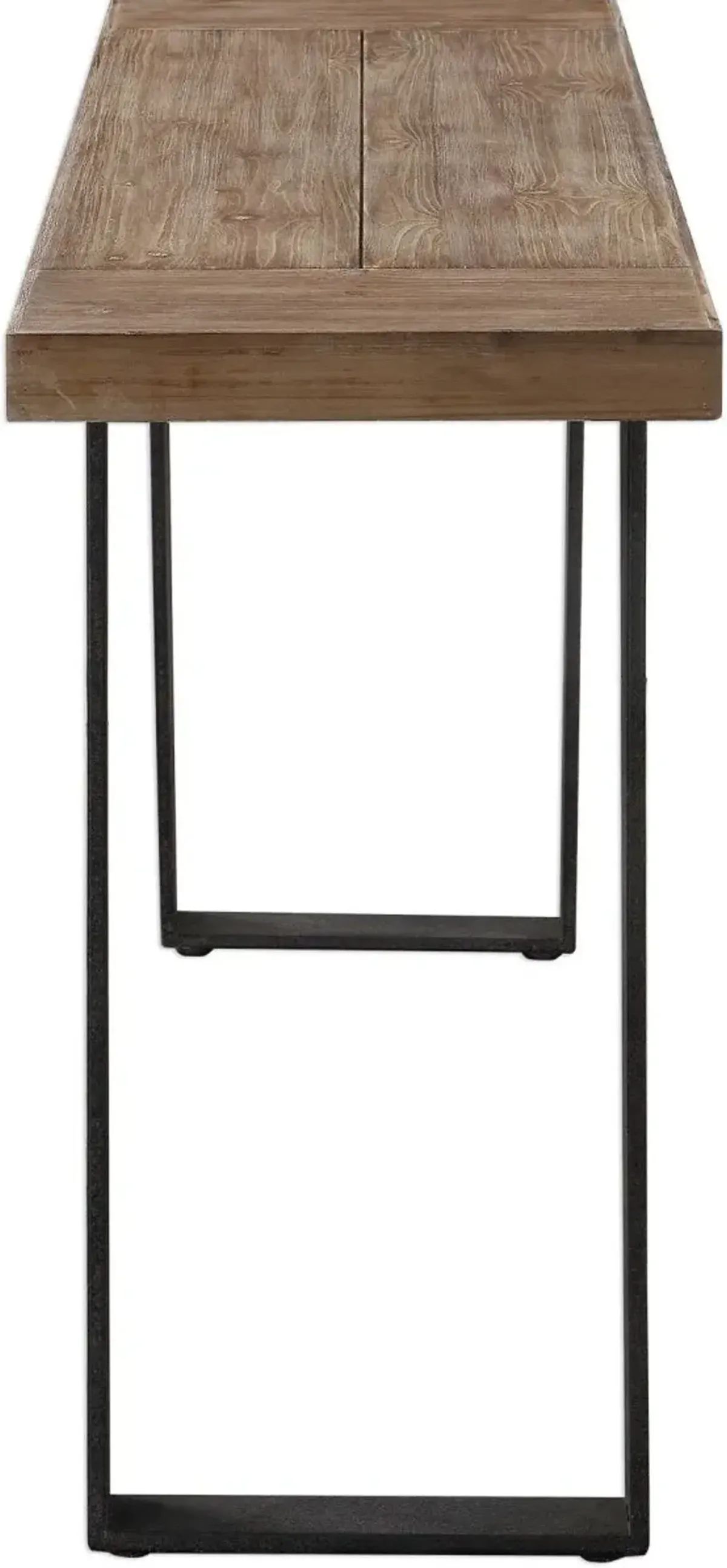 Uttermost Freddy Weathered Oak Console Table