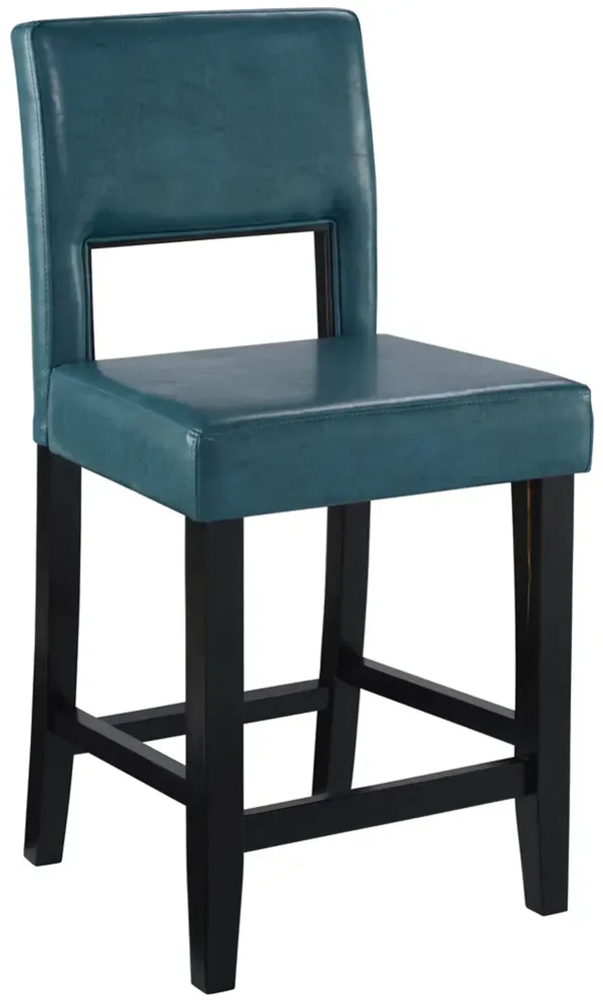 Linon Vega Counter Stool Agean Blue
