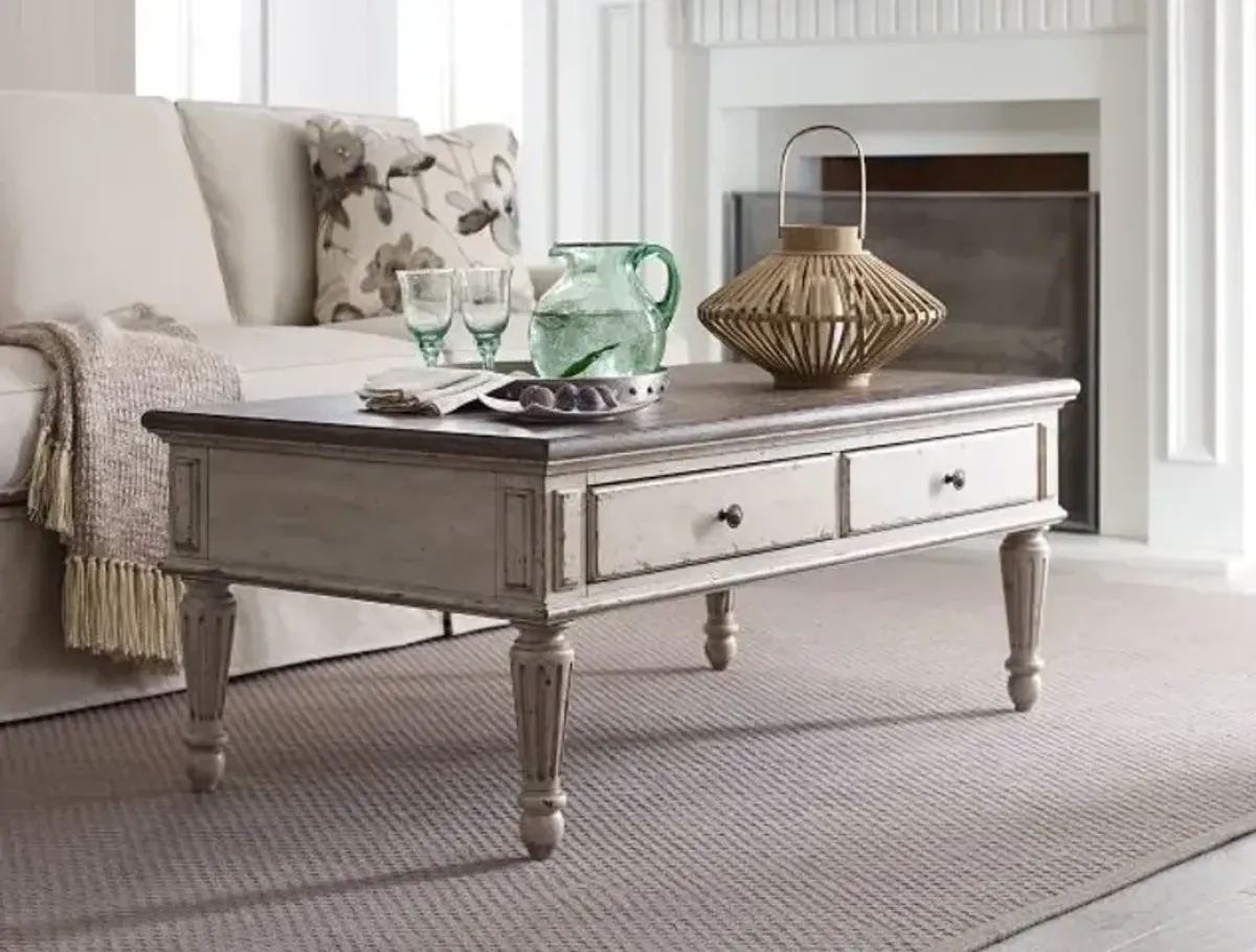 American Drew Southbury Rectangular Cocktail Table