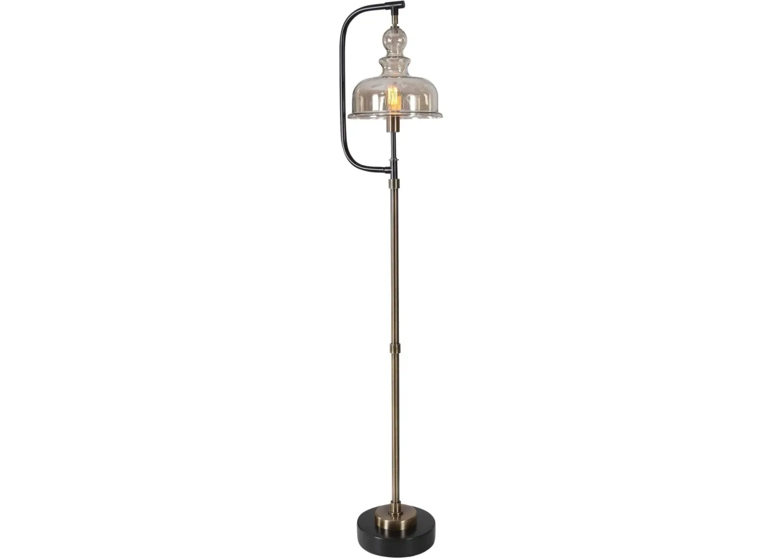 Uttermost Elieser Gold Floor Lamp