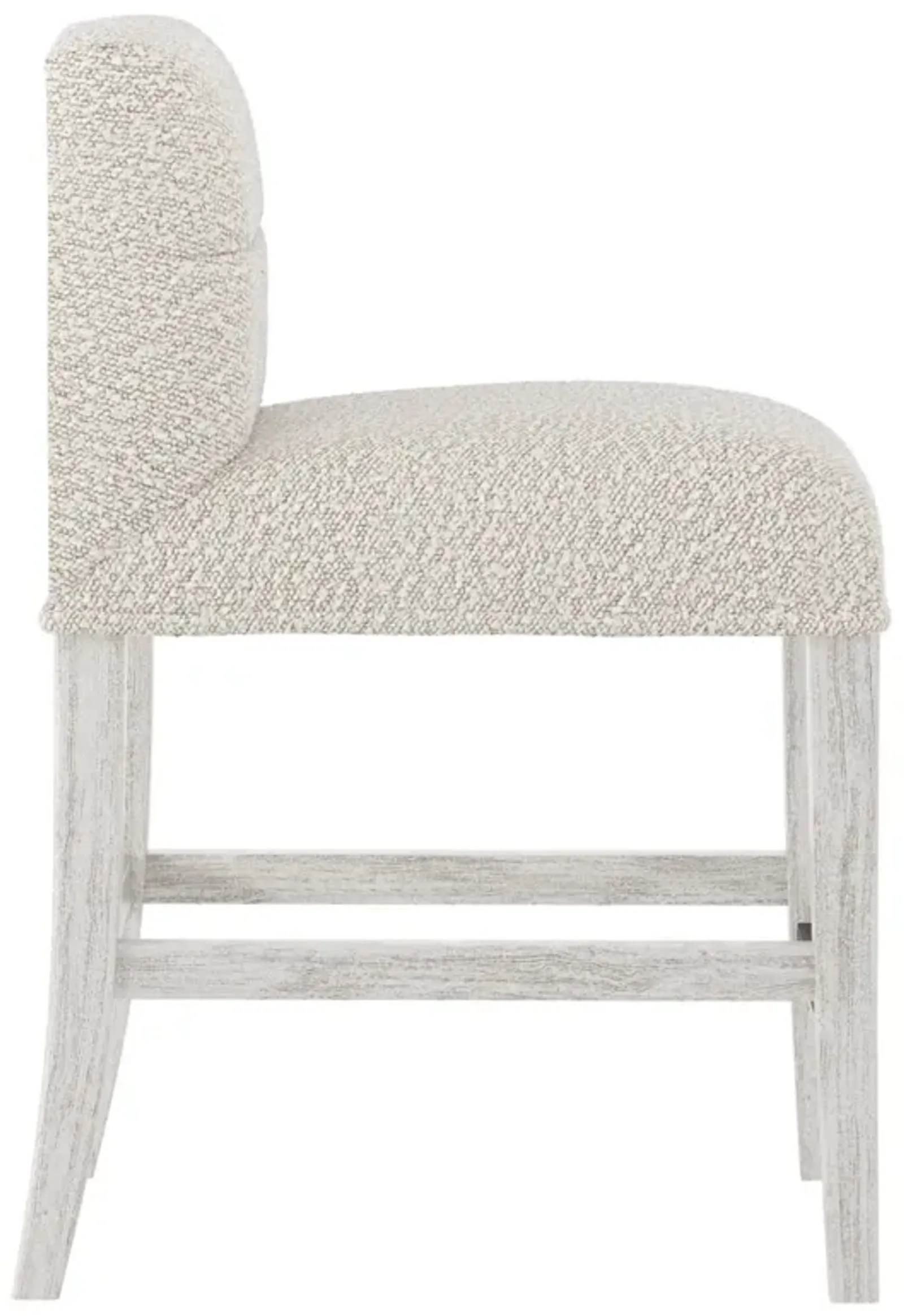 Bernhardt Hyde Fabric Wire Brushed Counter Stool