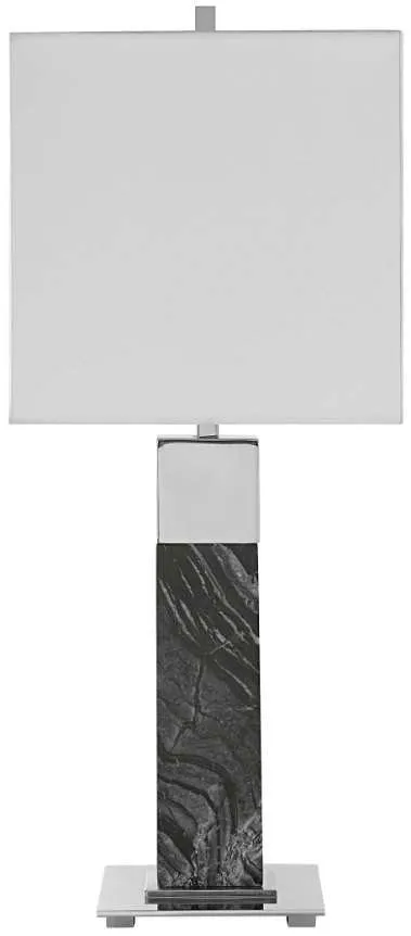 PILASTER BLACK/WHITE TABLE LAMP