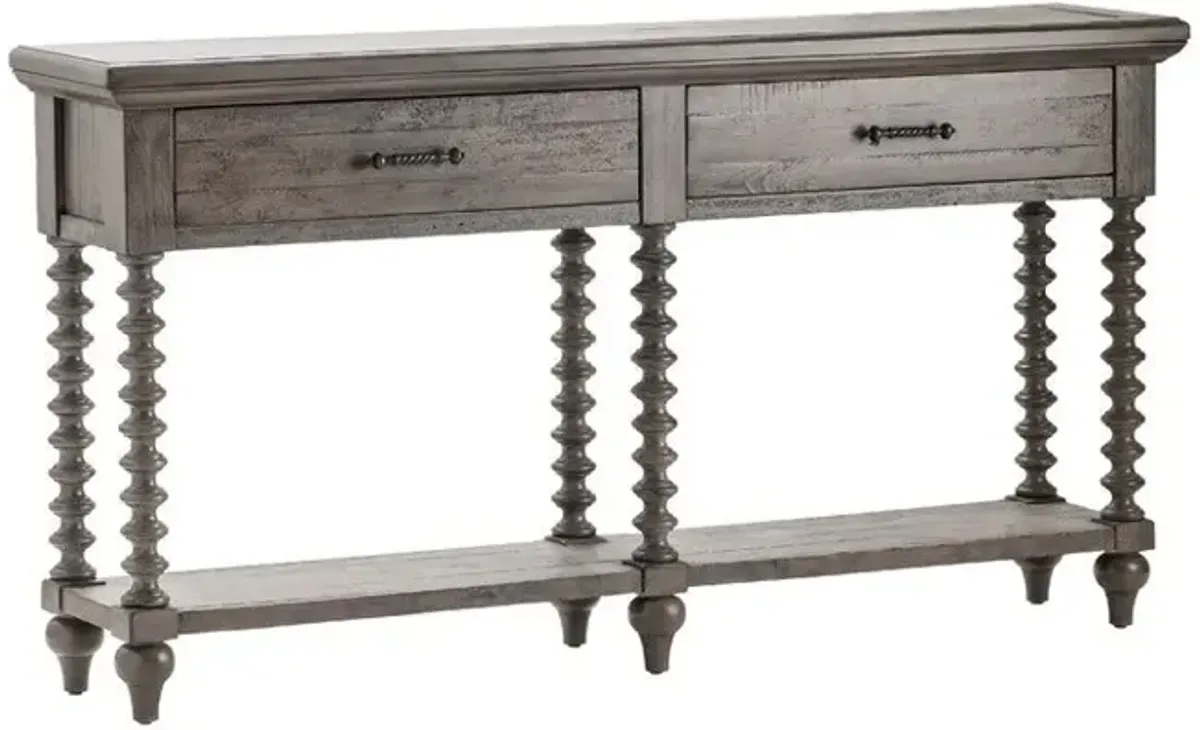 Crestview Pembroke Grey Console