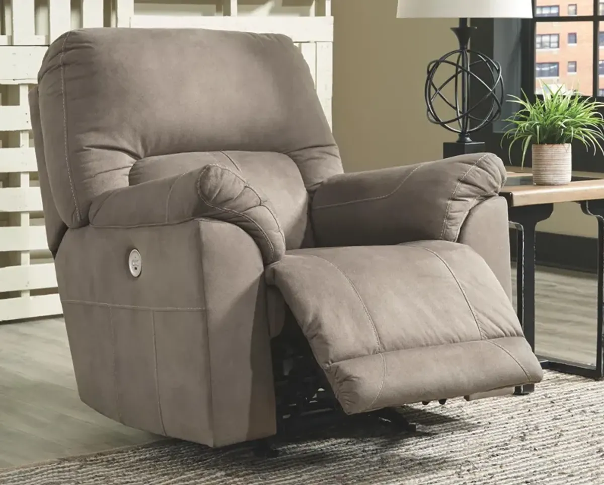 Ashley Cavalcade Power Recliner Slate Benchcraft