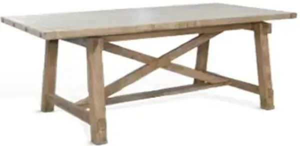 Sunny Designs Vivian Desert Rock Rectangle Extension Dining Table