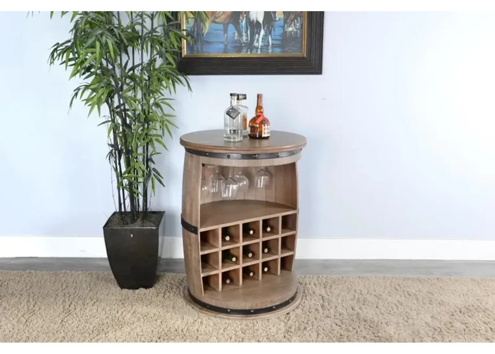 Sunny Designs Desert Rock Wine Rack