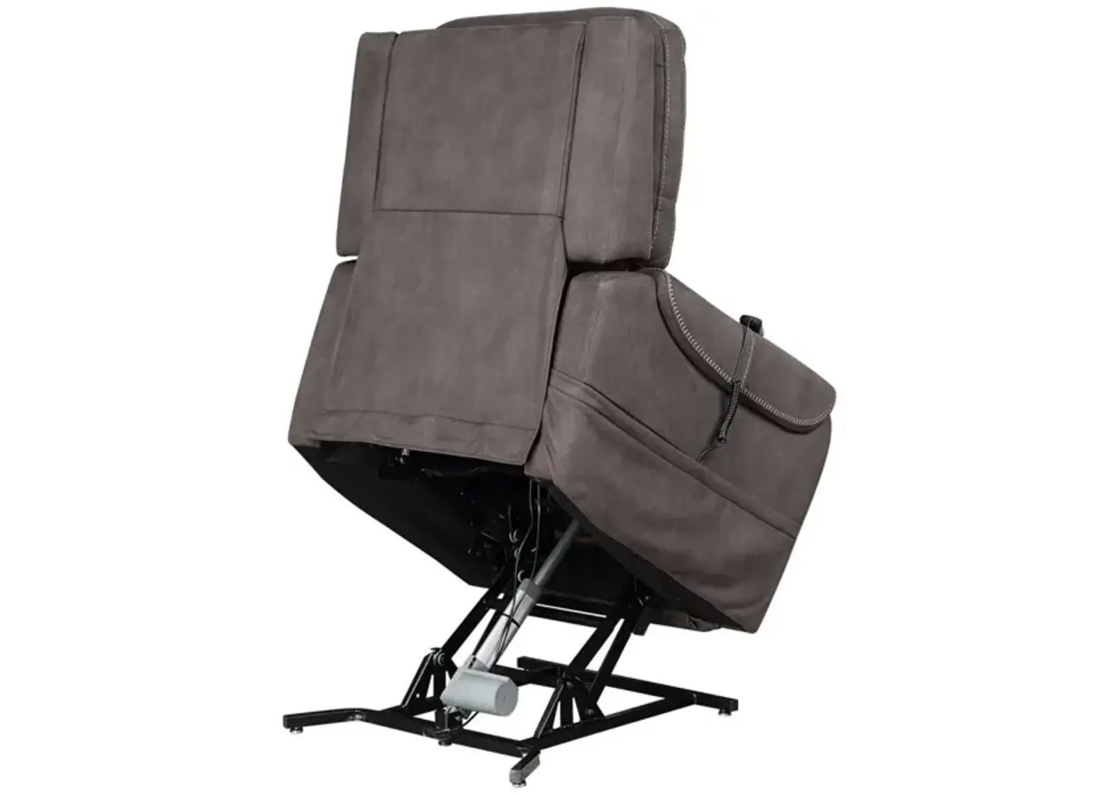 Steve Silver Brisbane Power Lift Chair with Three Heat Zones Stone