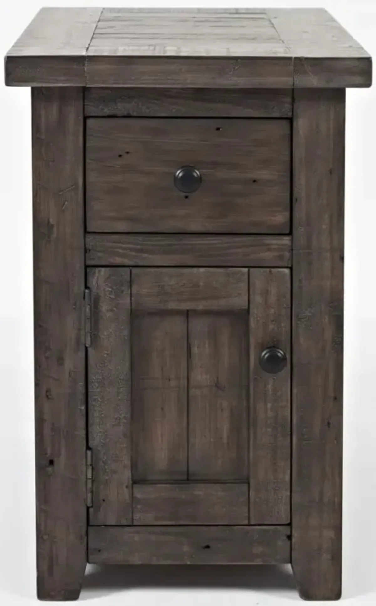Jofran Madison County Chairside Table Barnwood