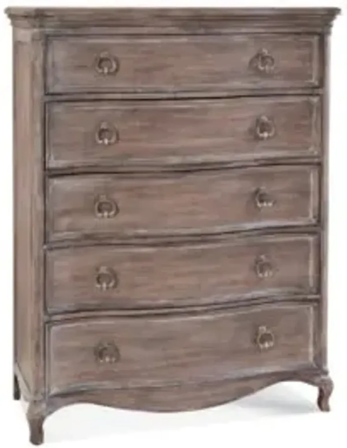 American Woodcrafters Genoa Antique Grey Chest