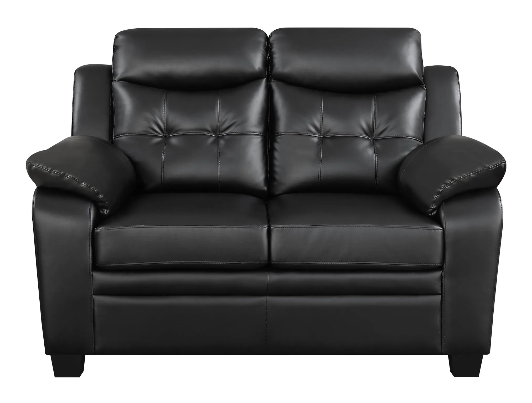 FINLEY LOVESEAT BLACK